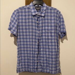 Bonobos Blue and White Casual Button Down Shirt